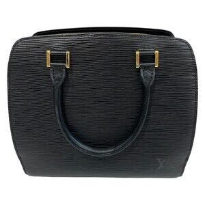 Louis Vuitton Epi Pont Neuf Handbag Black Vuitton